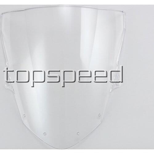 Motorcycle Windshield Windscreen For Kawasaki Ninja ZX6R 2009-2014 /ZX10R 2008 2009 2010 Clear