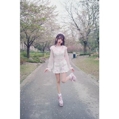 Loliloli Yoyo Womens Long Sleeve Shirts