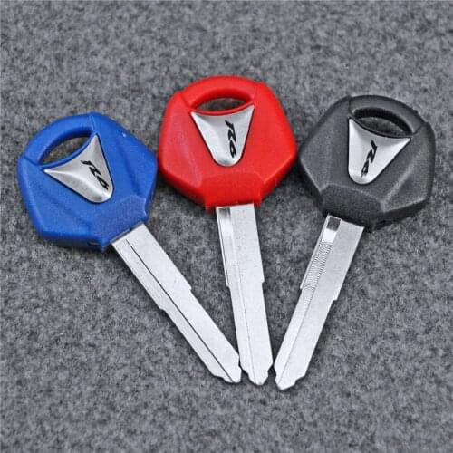 Motorcycle Uncut Blade Blank Key Fit For Yamaha YZF-R6 XJR1200 XJR1300 FJR1300 SR400 XVS400 XV250 MT01/03