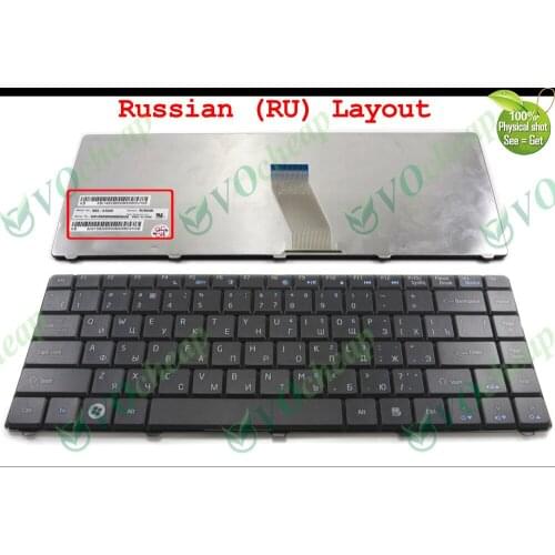 New Notebook Laptop keyboard for Acer eMachines D525 D725 aspire 4732 4732z Black Russian RU version - NSK-GE00R 9J.N1S82.00R