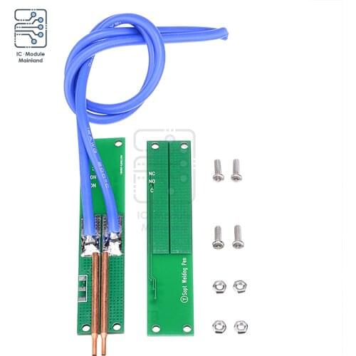 Portable Handheld Spot Welder Set Welding Pen Machine DIY Kit PCB Circuit Board For 18650 26650 32650 Battery Power Bank