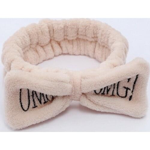 40pcs/lot Womans OMG Bow Hairband Girls Headwear Bandage For Washing Face Hair band Fashion Knot Headband Accessories Wholesale
