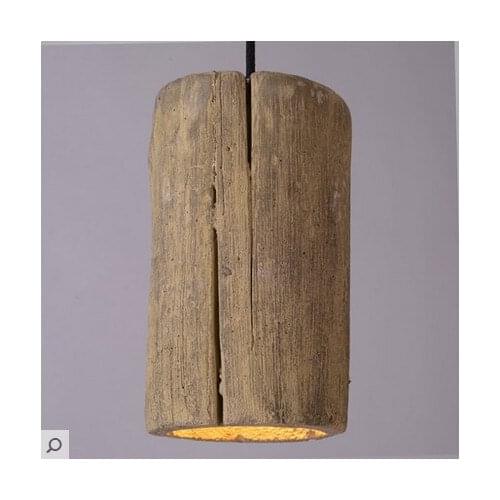 Solid Wood Modern Pendant Light Chinese Japanese Nordic Creative Minimalist Living Room Dining Wood Ball Wooden Pendant Lamp En