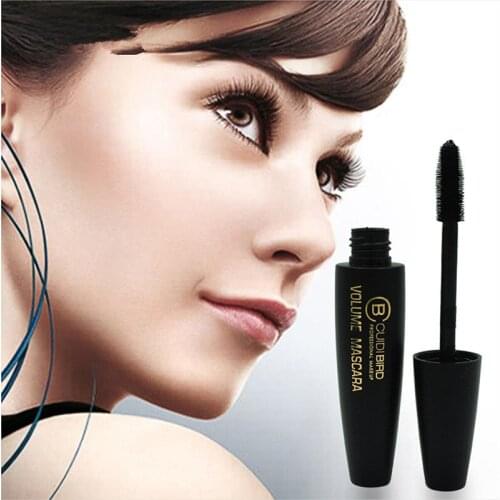 Upgraded Version 4D Lengthening Eyelash Mascara Fiber Lashes Long Extension Curving Brush Mascara Waterproof Eyes Makeup T0411