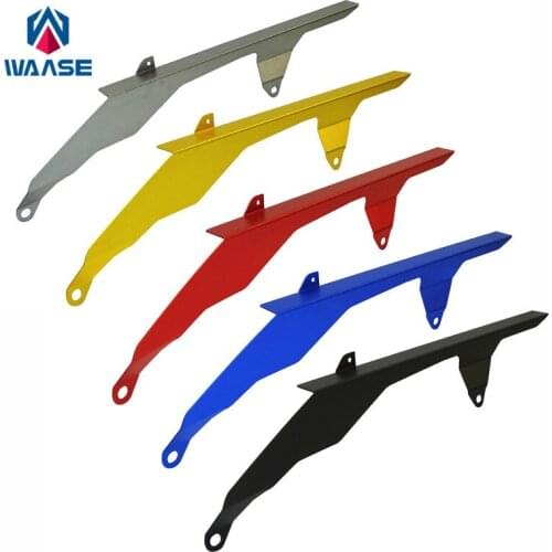 Waase Motorcycle Rear Sprocket Chain Guard Mud Cover Fairing Cowl Aluminum For Yamaha YZF R1 RN22 2009 2010 2011 2012 2013 2014