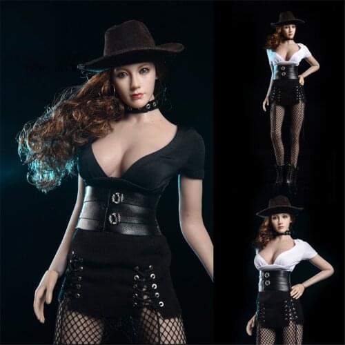 1/6 Female Caribbean Style Short Skirt Women Dress Cloghing 19XG51 VSTOYS for 12 inches Female Action Figure Dolls