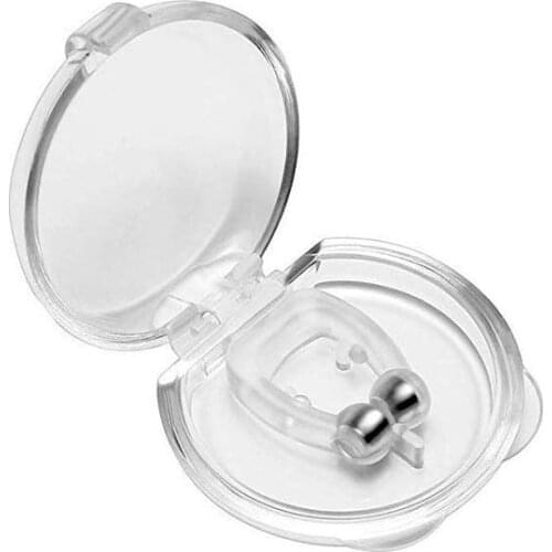 1pcs Portable Silicone Anti Snoring Nose clips Breathing Relieve Snoring Aid Antisnoring For Better Sleep