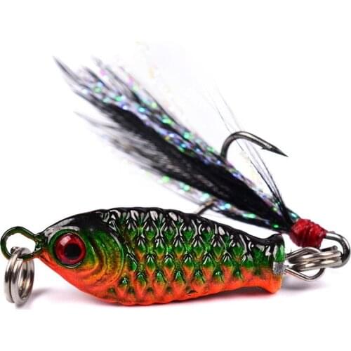 2.5cm/6.4g Pike Wobblers for Fishing Artificial Bait Hard Multi Jointed Swimbait Crankbait Lifelike Fishing Lure Tackle