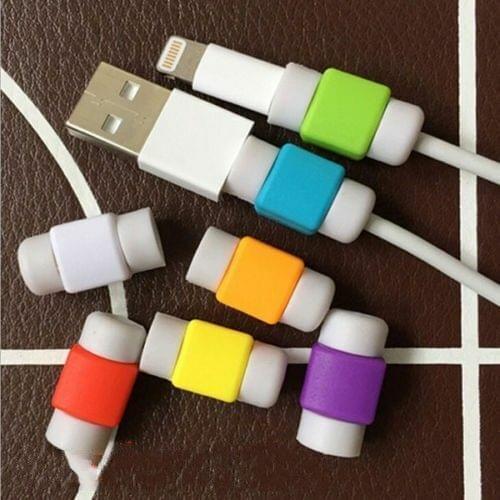 2000pcs Digital Charger Cable Saver Protector Cord Use for Apple iPhone 5 5S 6 6s 6 Plus 6s Plus Charging Cable Winder Cover