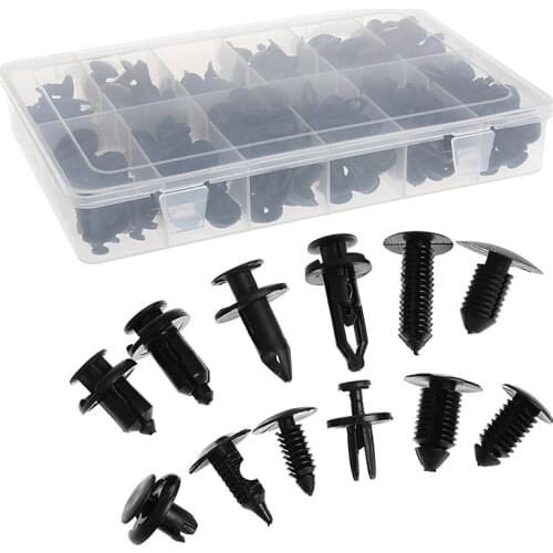 240pcs Door Pannel Clips Trim Mountings Fender Repair Clamp Components Nuts