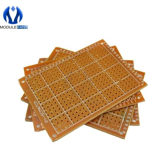 5PCS DIY Prototype Paper PCB Universal Board 5*7 cm 5*7 cm 5x7cm 5x7 Diy Electronic For Module Board For Point to Point DIY