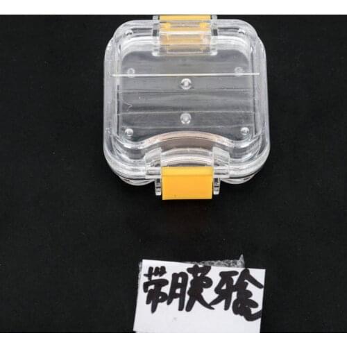 50pcs Plastic denture Tooth Box with Film High Quality Denture Storage Box Membrane Tooth Box
