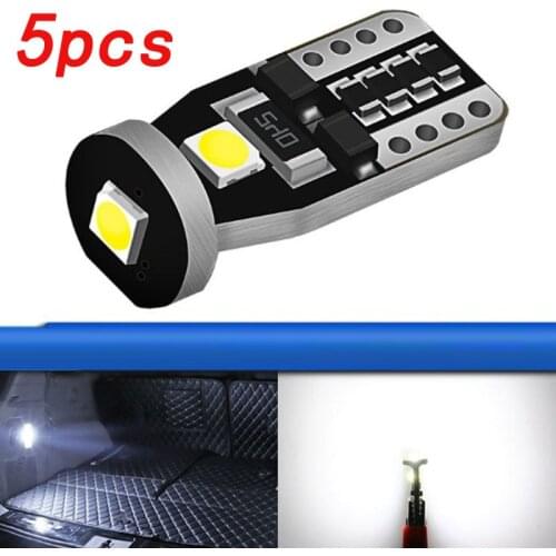 Car led light 3smd 3030 T10 car light decoding indicator light 12V profile light tail-box license light