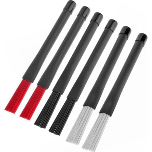 2pcs/set Nylon Jazz Drum Brushes 23cm Drum Sticks Percussion Drumsticks with Rubber Handles Musical Accessories