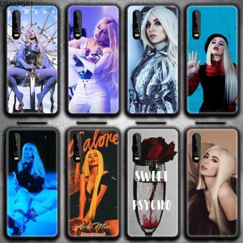 Ava Max Sweet But Psycho Phone Case for Huawei P20 P30 P40 lite E Pro Mate 30 20 Pro P Smart 2020 P10