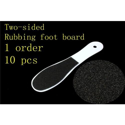 Double-Side Foot Rasp File Callus Pedicure Matte Exfoliating Dead Skin Corns Rubbing Feet Rub Feet Foot Massage Board Random