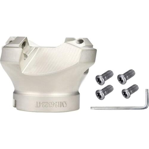 KM12R63-22-4T face mill clamp with carbide insertion cnc lathe milling tools milling machine