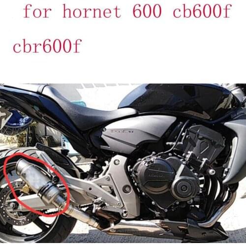 Motorcycle exhaust pipe muffler gp project exhaust with DB killer for Variation Hornet 600 CB600F CB 600 CB 600F CBR600F