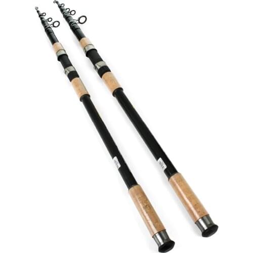FISH KING Hi Carbon Carp Rod 3 M 4 SEC 3.5LB 3.8MM/32.5MM Saltwater Telescopic Fly Fishing Rod Pesca
