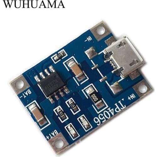 Mini Port Micro USB Charging Board Full Charged LED 18650 TP4056 1A Lithium Battery Charger Module For 5V Bluetooth Amp Module