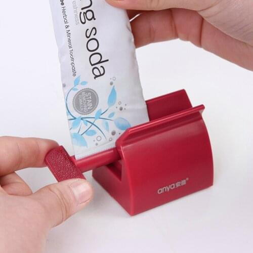 Multifunctional toothpaste dispenser, manual cleanser, hand cream squeezer, clip-on squeezer, bathroom accessories