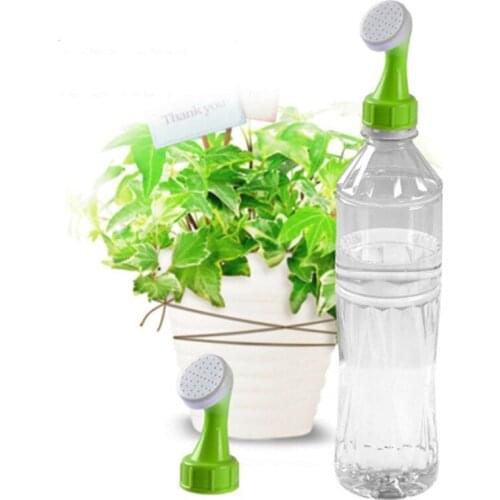 2pcs New Plastic Watering Sprinkler Nozzle Waterer for Flower Household Garden Tools Watering Bottle Water Spray Watering Can