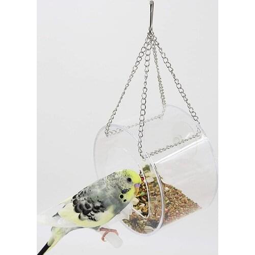 Window Bird Feeder Clear Acrylic Window Bird Feeder with Suction Cups Bird Feeders Seed Holder for Outside