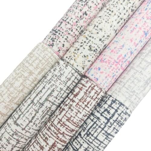 Onefly Wholesales Dropshipping Glitter Faux Vinyl Leather Fabric Felt Backing For Bow DIY FZ153