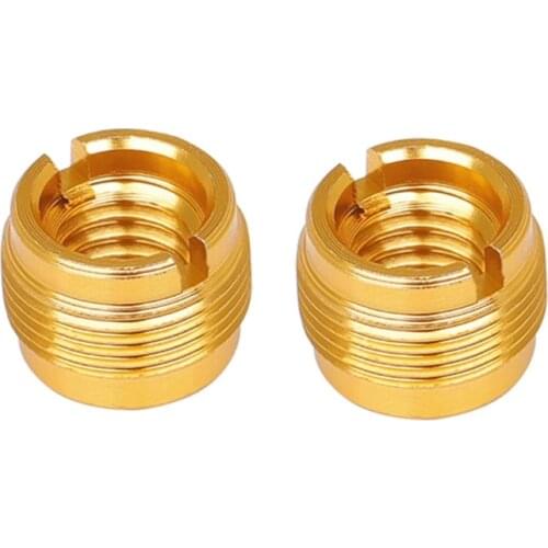 3/8 Female to 5/8 Male Screw Adapter Converter for Microphone Stand Clips Mic Stand Holder Adapter Retailsale