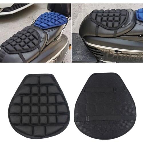 Motorcycle Seat Cushion Breathable Non-Slip Seat Shock Absorption Seat Cushion Fit for AIRHAWK Cruiser