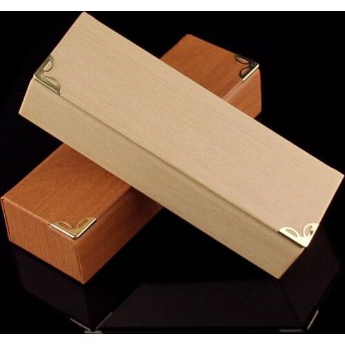 Rectangle Women Unisex Glasses Box Protective Case Portable Fashion Handmade Optical Reading Eyeglass Magnetic Closure Box Hard