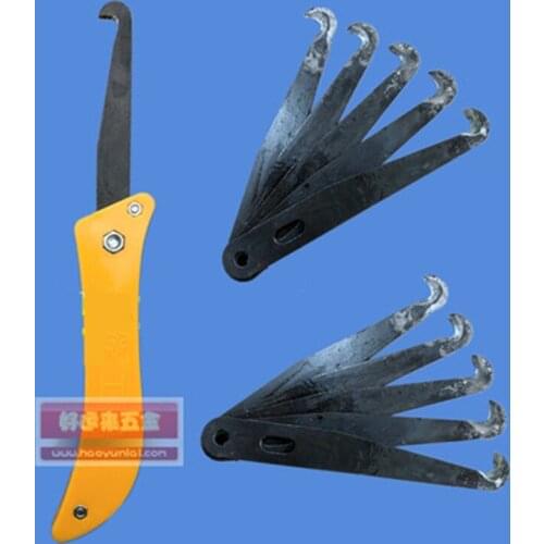 Mei suture construction tools Scaffold knife hook blade brick hook head tile seam special slot artifact