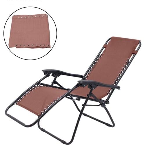 Recliner Cloth Breathable Durable Chair Lounger Replacement Fabric Cover Lounger Cushion Raised Bed For Beach Folding Chair