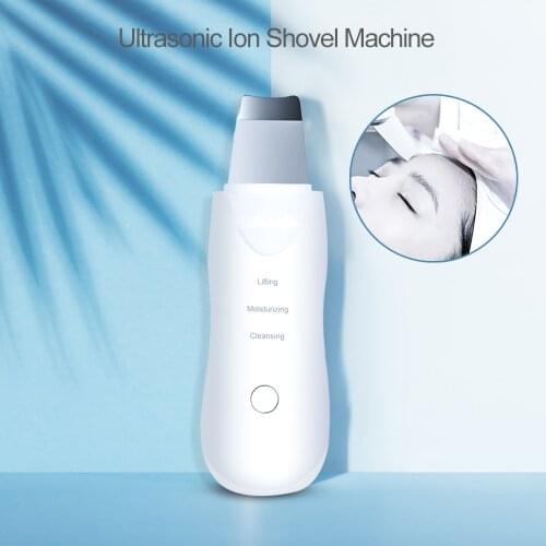 Vibrate Deep Face Cleaning Skin Scrubber Remove Dirt Blackhead Reduce Wrinkles Facial Lifting Peeling Tool Not Ultrasonic Shovel