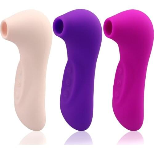 USB Wireless Vagina Sucking Vibrator Vibrating Sucker Oral Sex Suction Clitoris Stimulator Erotic Sex Toy 10 Speeds for Women