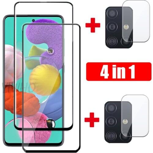 Protective Glass For Samsung Galaxy A51 Glass Tempered Camera Len Film On The For Samsung A71 Samsun A 51 Screen Protector
