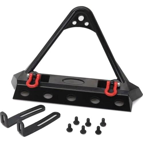 1/10 RC Cars Metal Front Bumper Stinger for 1:10 Rock Crawle Axial SCX10 90046 Traxxas TRX4 TAMIYA CC01 RC4WD TF2