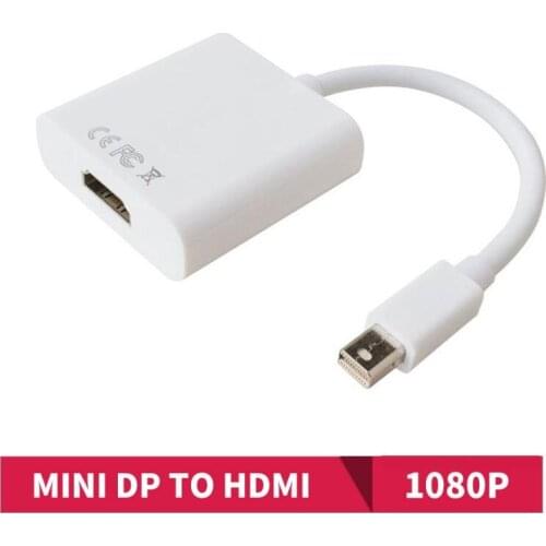 100pcs Mini DP to HDMI DisplayPort Male to HDMI Female converter Adapter Cable For APPLE MacBook Pro Air NEW TOSHIBA NOTEBOOK