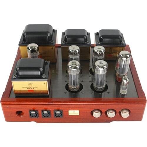 150W manual scaffolding E2 balance pre-stage bile regulated rectifier EL34 bile amp, sensitivity: 200mV-600mV