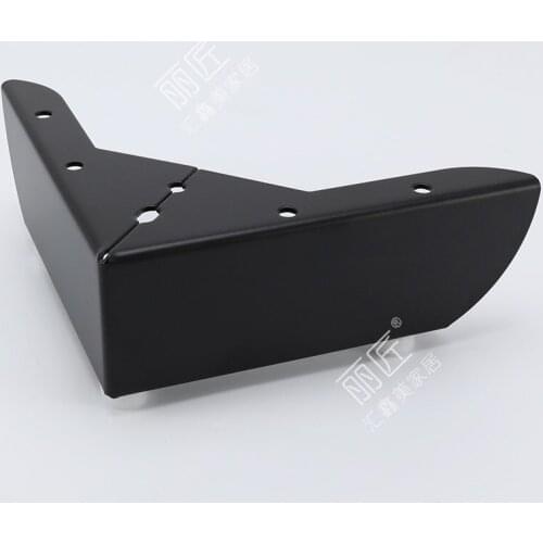 4pcs Golden Furniture Legs with Screws Tv Stands Foot for Cabinet Table Legs Floor Chair Beds Support Furniture Accessories