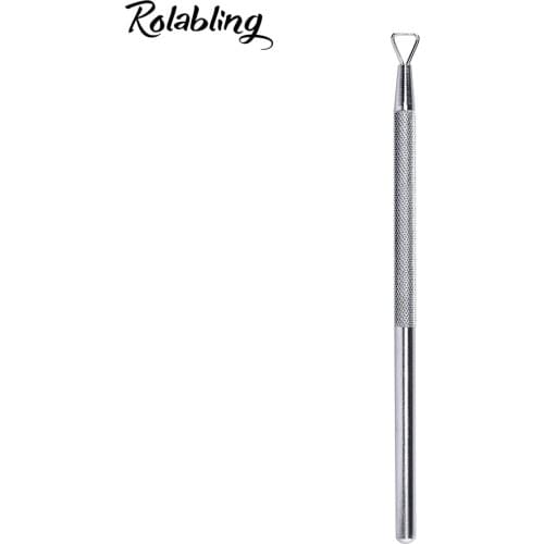 Nail Polish Remover for Nail Art UV Gel Polish Cleaner Manicure Tool Cleanser for Nails Triangle Rod Planer Sticks