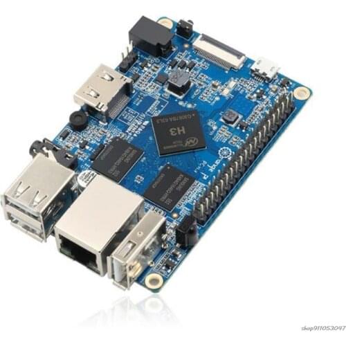 Free Shipping Open-Source Single Board Computer Orange Pi PC 1GB H3 SoC Support Android4.4 Ubuntu Debian Image au24 Dropshipping