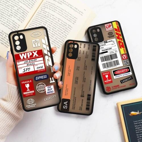 Redmi Note10 Pro Case DHL Express Clear Case For Xiaomi Redmi Note 10 9 Pro 8 7 Mi 11 Lite Ultra 10T 9S 10S Poco X3 F3 M3 Cover