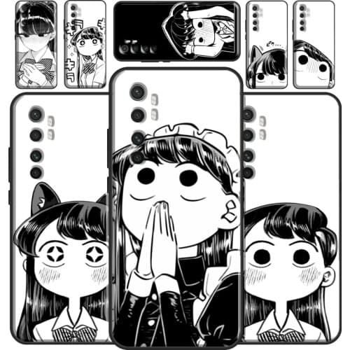 Funny Manga Chibi Komi Shouko Komi-san Case For POCO M3 Pro F3 POCO X3 Pro Cover For Xiaomi Mi 11 Ultra 9T 10T Pro Note 10 Lite