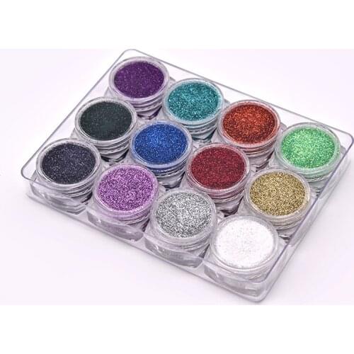 Eco-friendly extra fine glitter fine nail glitter dust fine glitter for makeup nail polish DIY Crafts