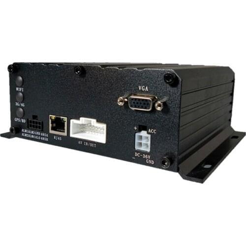 H.264 4 channel HDD and SD Card MDVR AHD 1080P Car Dvr