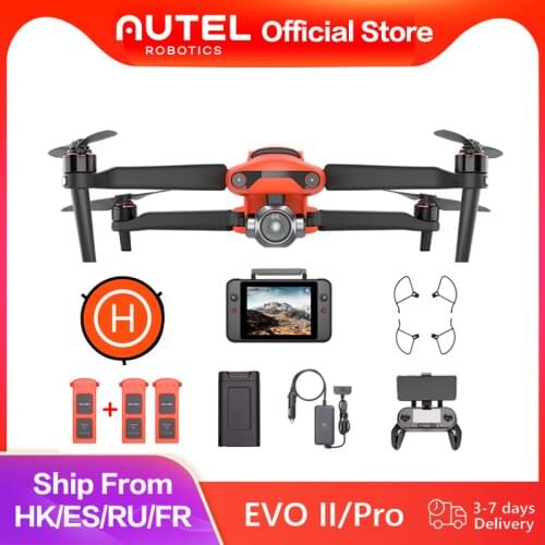 Original Autel EVO 2 II Pro 8K/6K RC Drone HD Gimbal Camera 60fps 9KM 35 Min Flight Extra Battery Parking Apron Combo Quadcopter