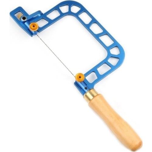 H7JB 3 Inch/4 inch Coping Saw Frame, Coping Saw Metal Blade, Hand Woodworking Tool, Frame Saw, For Woodworkers