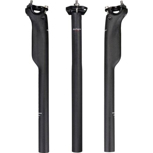 EC90 Full Carbon Fiber Seat Post MTB Mountain Bike Seatpost 27.2mm 30.8mm 31.6mm Seatpost Matte black 3K Mountain Bike Parts