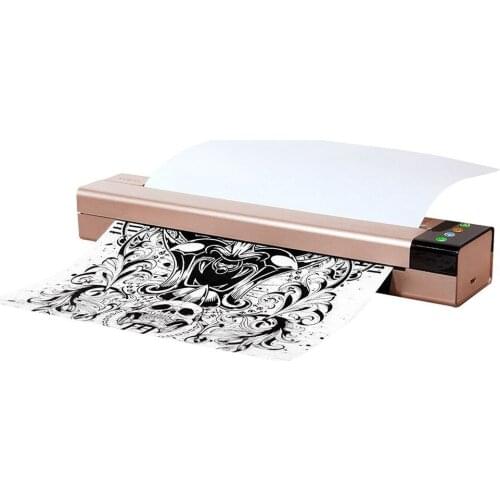 Portable Tattoo Transfer Stencil Machine Mini USB Port Thermal Copier Printer Compatible with Mobile Phone Device and Computer